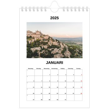 Fotokalender A5 — Eenvoudige foto