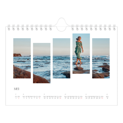 Fotokalender A5 — Reismozaïeken [Mei]
