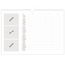 A3 Familieplanners — Ontwerp je eigen product - 4-persoons gezin [Maart]