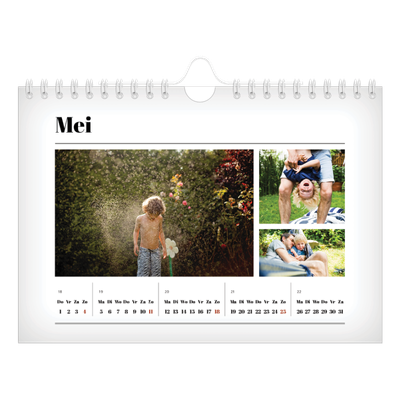 Fotokalender A5 — Vers van de pers [omslag]