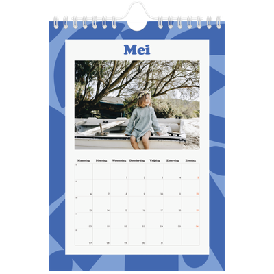 Fotokalender A5 — Speelse patronen [omslag]