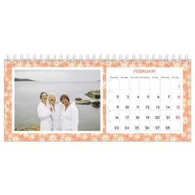 Bureaukalenders — In volle bloei [Februari]