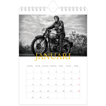 Fotokalender A5 — Historische stijl