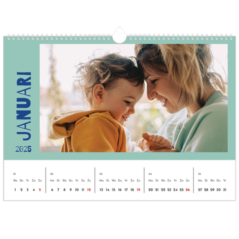Fotokalender A3 — Vrolijk & kleurrijk