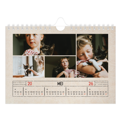 Fotokalender A5 — Stempel effect [omslag]