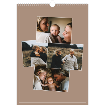 Verjaardagskalenders A3 — Gemaakte herinneringen [omslag]
