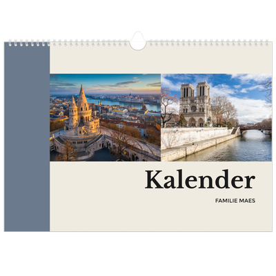Fotokalender A3 — Bezienswaardigheden van de wereld [omslag]