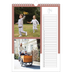 Verjaardagskalenders A4 — Aardse frames [April]