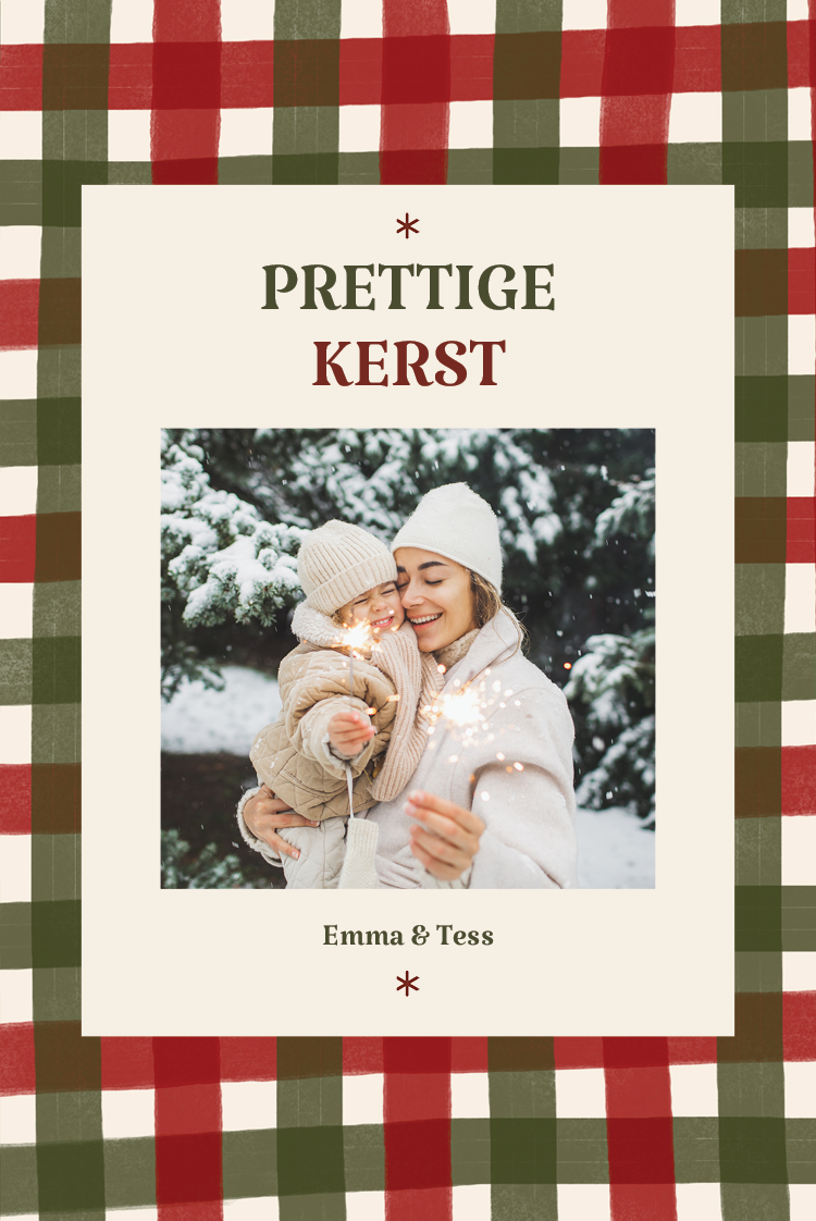 Fotokaarten — Kerst knutselwerk