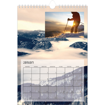 Fotokalender A4 — Achtergronden uit de natuur