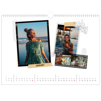 Fotokalender A3 — Plakboek flair