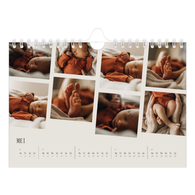 Fotokalender A5 — Herinneringen in beweging [omslag]