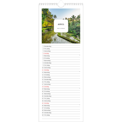 Smalle kalender  — Het volledige verhaal [April]