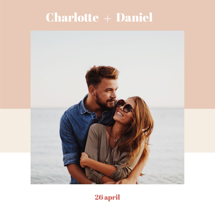 Uitnodigingen — Pastelkleuren