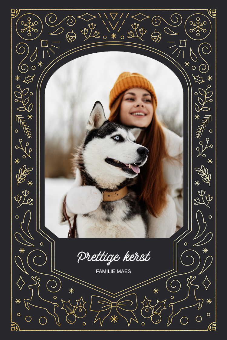 Fotokaarten — Versierd frame