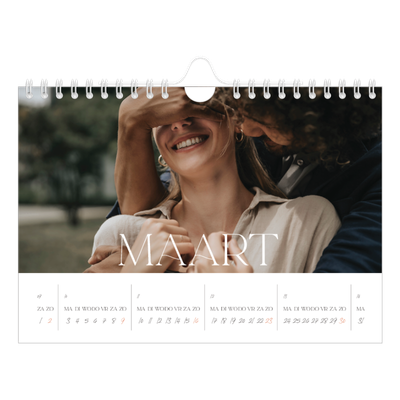 Fotokalender A5 — Groots [Maart]