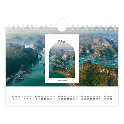 Fotokalender A5 — De open boog [Maart]