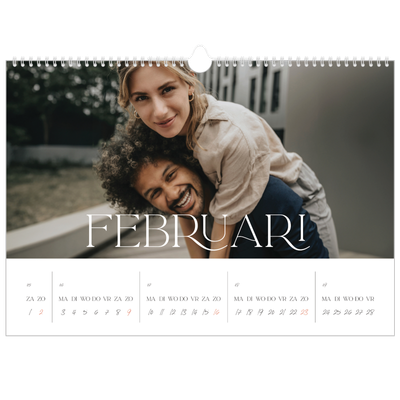 Fotokalender A3 — Groots [Februari]