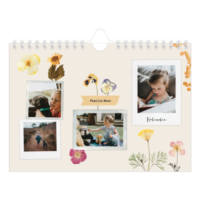 Fotokalender A5 — Vintage scrapbook [omslag]