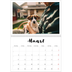 Fotokalender A4 Dubbel (30 x 40 cm) — Handgeschreven letters [Maart]