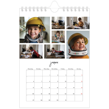 Fotokalender A5 — Foto arrangement