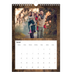 Fotokalender A4 (20 x 30 cm) — Houtpatroon [Januari]