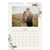 Fotokalender A4 (20 x 30 cm) — Inkt & klimop [Januari]