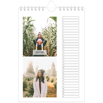 Fotokalender A5 — Klassieke kalender
