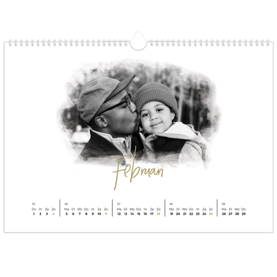 Fotokalender A3 — Foto effect [Februari]