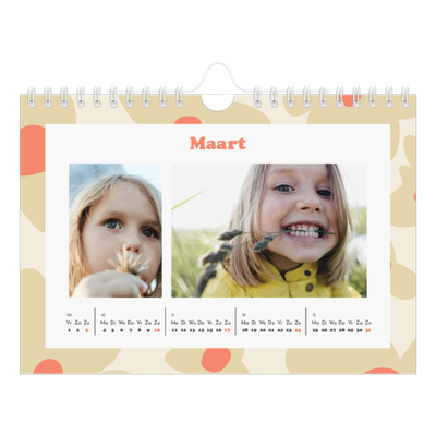 Fotokalender A5 — Speelse patronen [Maart]