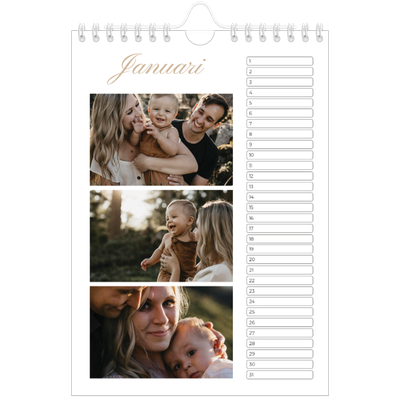 Fotokalender A5 — Fotobox [Januari]