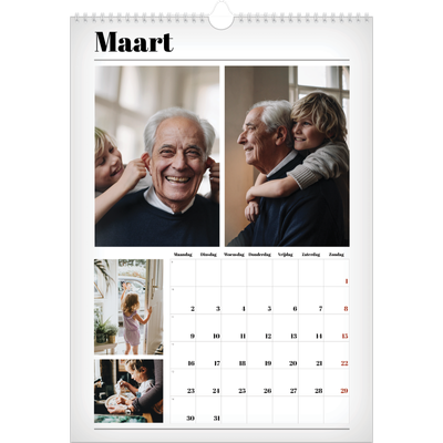 A3 Jaarkalender — Vers van de pers [Maart]
