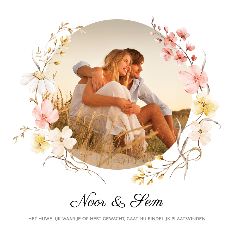 Uitnodigingen — Bloemenpracht