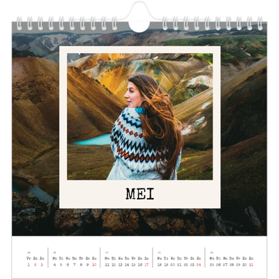 Jaarkalenders vierkant — De portretselectie [omslag]