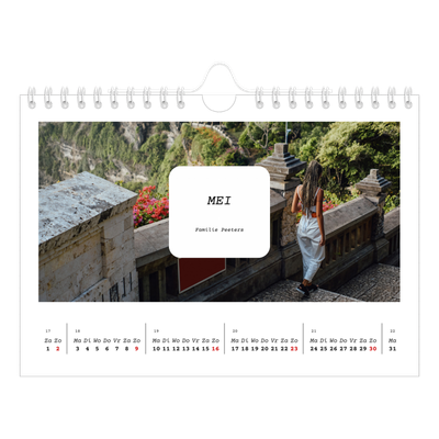 Fotokalender A5 — Het volledige verhaal [Mei]