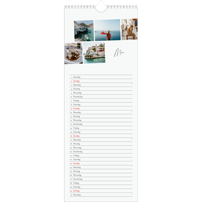 Smalle kalender  — City trip [Mei]