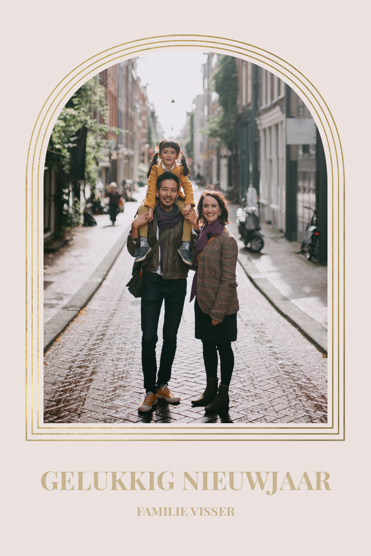 Fotokaarten — Gouden boog