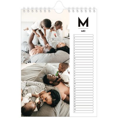 Fotokalender A5 — Schijnwerper effect [Mei]