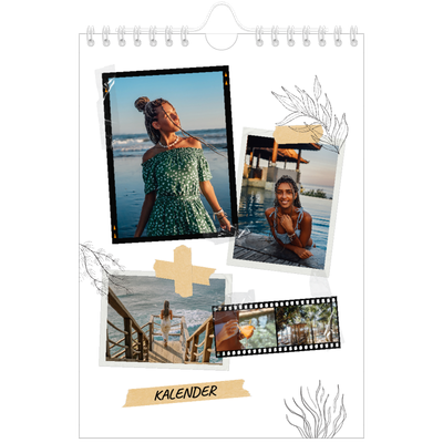 Fotokalender A5 — Plakboek flair [omslag]