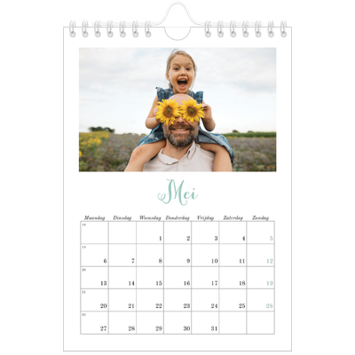 Fotokalender A5 — Hallo wereld [Mei]