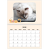 Fotokalender A4 Dubbel (30 x 40 cm) — Kattenpoten en krabbels [Januari]