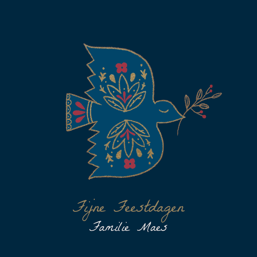 Fotokaarten — Volksduif - marine