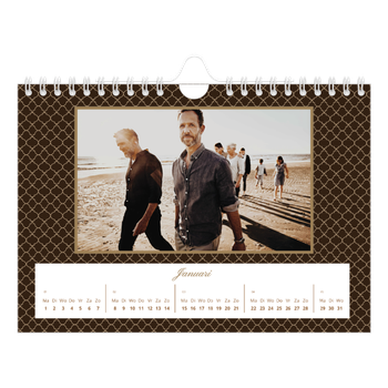 Fotokalender A5 — Vintage zwart-wit