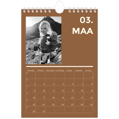 Fotokalender A5 — Modern en gedurft [Maart]