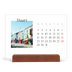 Bureaukalender met houten standaard  — Mijn reisverhaal - Londen [Maart]