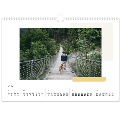 Fotokalender A3 — Gedempte tonen [omslag]