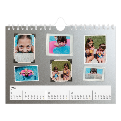 Fotokalender A5 — Fotocollage [omslag]