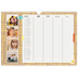 A3 Familieplanners — Rustiek - gezinsplanner 4 personen [April]