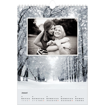 Fotokalender A4 — Vier jaargetijden