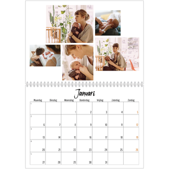 Fotokalender A4 Dubbel — Dit ben ik